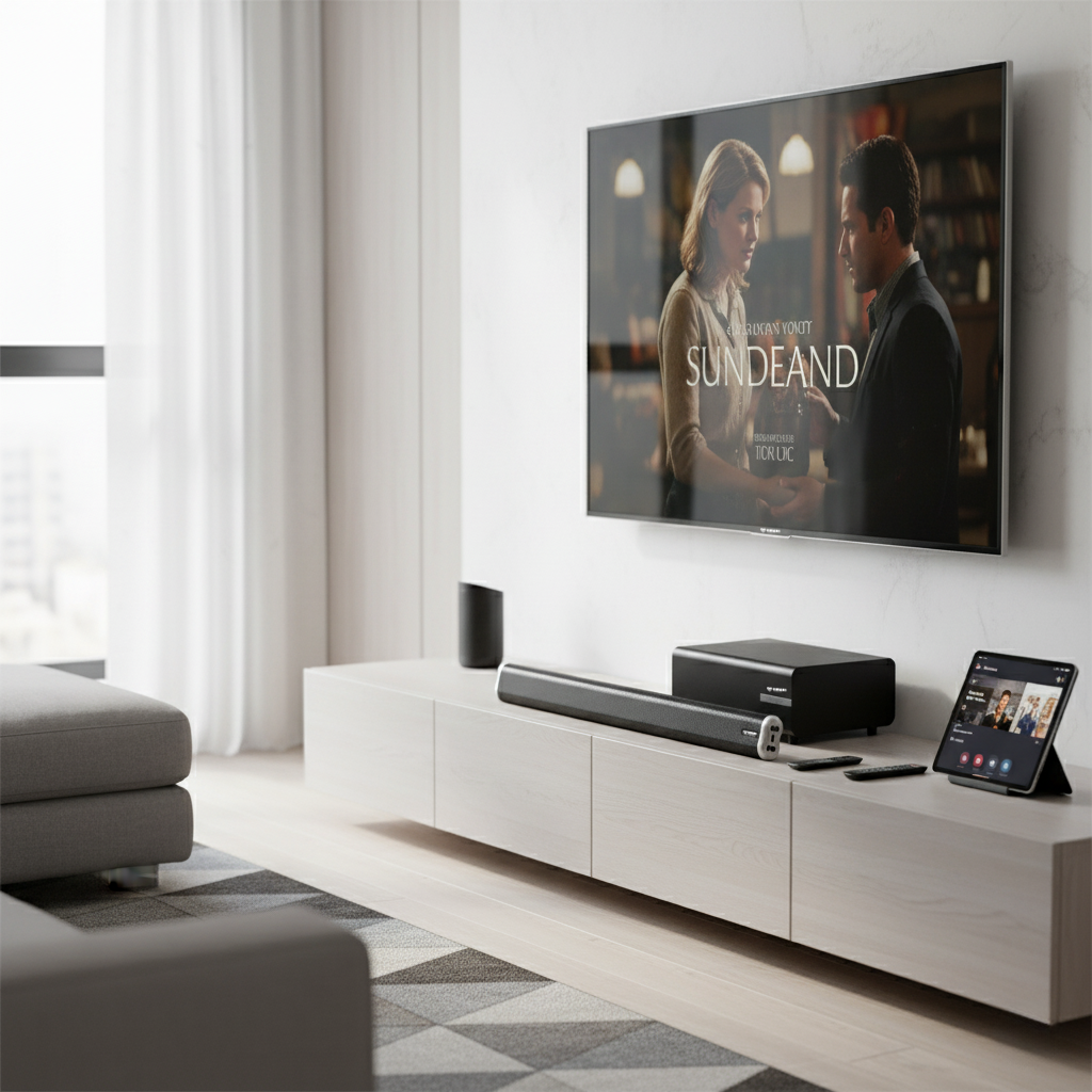 Télévision et equipement audio